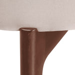 Carregar imagem no visualizador da galeria, Poltrona Selene Estofada em Madeira Maciça