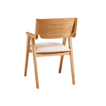 Carregar imagem no visualizador da galeria, Cadeira Gaya em Madeira Maciça Natural