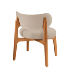 Carregar imagem no visualizador da galeria, Poltrona Selene Estofada em Madeira Maciça