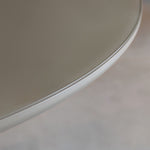 Carregar imagem no visualizador da galeria, Mesa Ravena Redonda com Vidro Off-White
