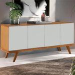 Carregar imagem no visualizador da galeria, Buffet Confort 4 Portas 180 x 45 x 80cm
