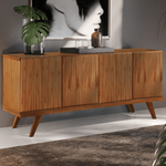 Carregar imagem no visualizador da galeria, Buffet Confort 4 Portas 180 x 45 x 80cm
