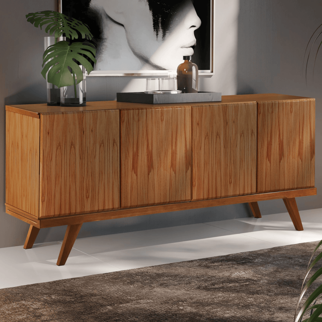 Buffet Confort 4 Portas 180 x 45 x 80cm