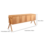 Carregar imagem no visualizador da galeria, Buffet Zara 3 ou 4 Portas Laminado
