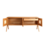 Carregar imagem no visualizador da galeria, Buffet Zara 3 ou 4 Portas Tela Rattan Natural
