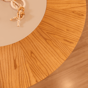 Mesa Allure Redonda com Vidro Giratório